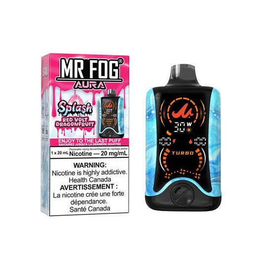 (AB) Mr. Fog: Aura (60K) - Splash Red Volt Dragonfruit