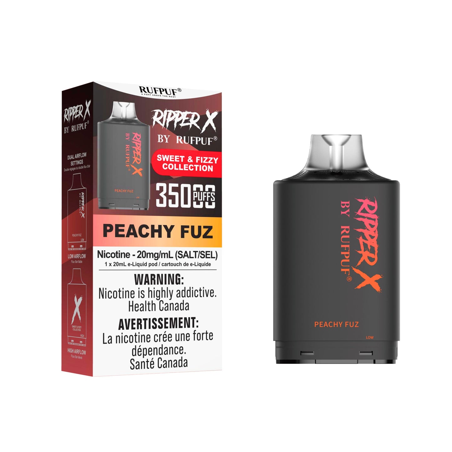 (AB) Rufpuf: Ripper X Pod - Peachy Fuz