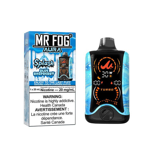 (AB) Mr. Fog: Aura (60K) - Splash Blue Raspberry
