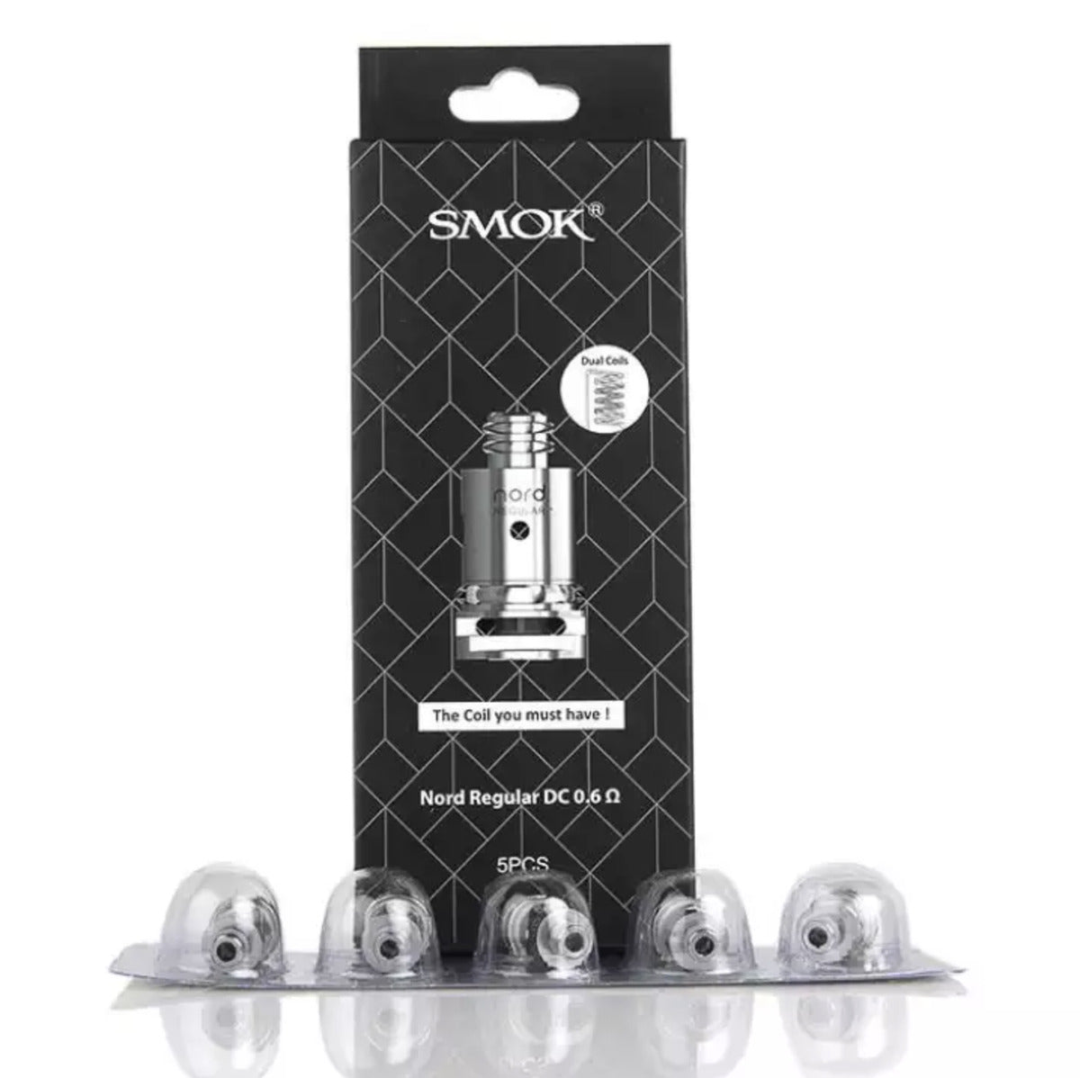 Smok Nord Regular DC 0.6 ohm coil 5pk