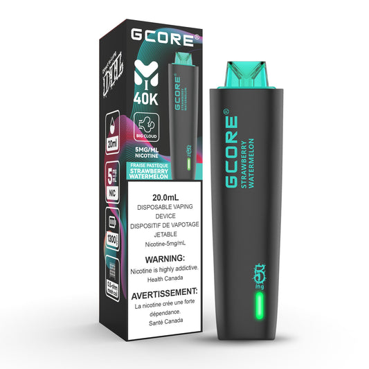 (AB) Gcore: Hookah (40K)(5mg) - Strawberry Watermelon