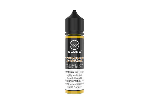 (AB) Gcore: E-Juice (60ml)(20mg) - Tobacco and Cream