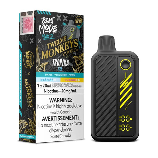 (AB) Flavour Beast: Mode Max 2 (50K) Twelve Monkey - Tropika Iced