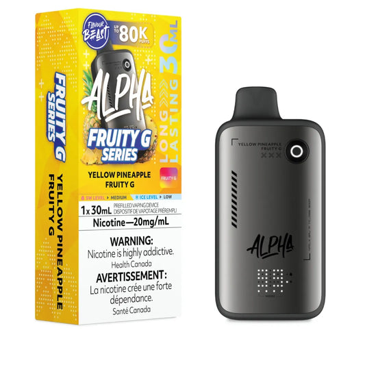 (AB) Flavour Beast: Alpha 80K - Yellow Pineapple Fruit G