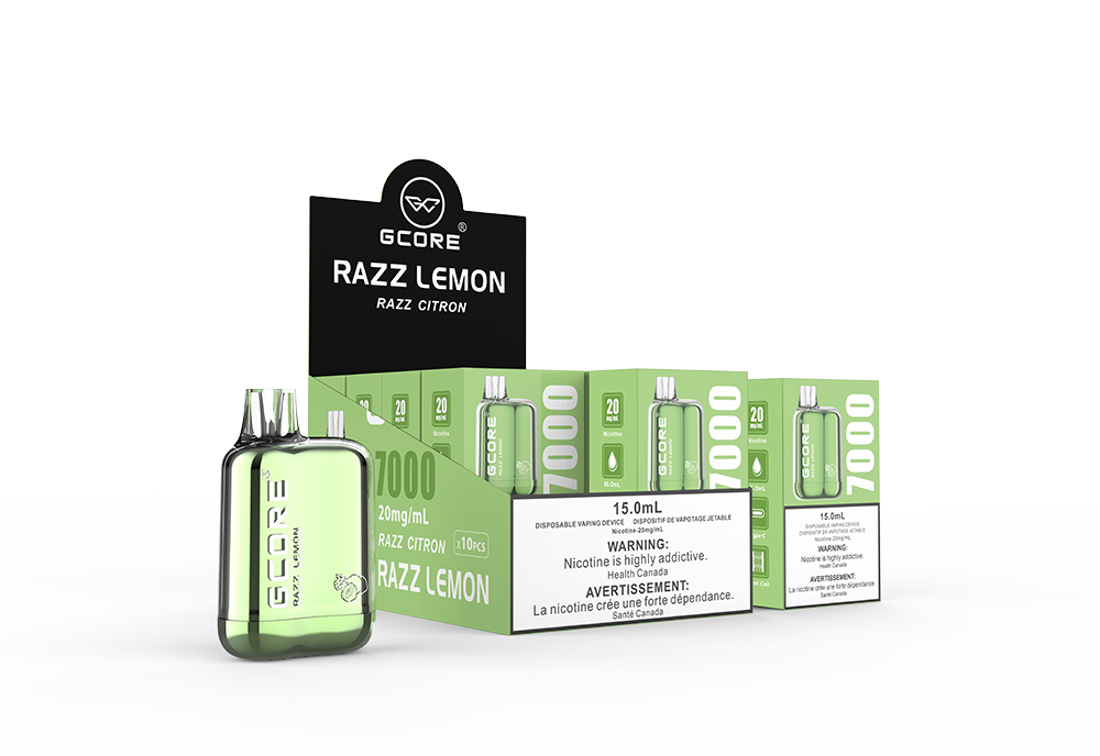 Box Mod 7000 20mg Razz Lemon (FED)