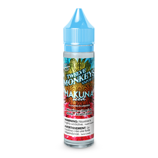 (FED) Twelve Monkeys: E-Juice (60ml) - Hakuna