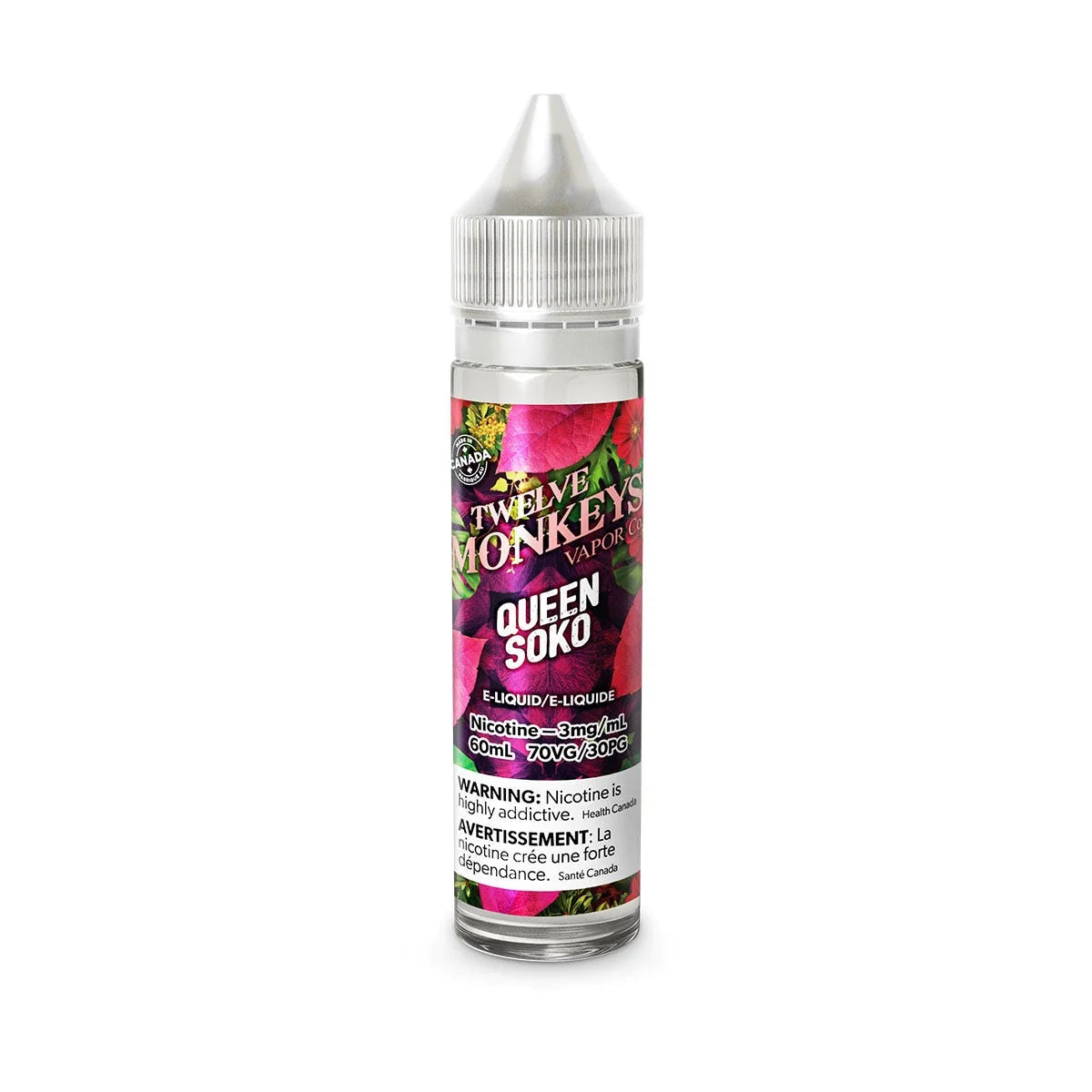 (FED) Twelve Monkeys: E-Juice (60ml) - Queen Soko