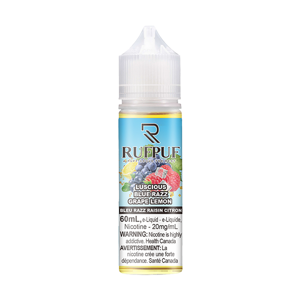 (FED) Rufpuf: E-Juice (60ml) (20mg) - Luscious Blue Razz Grape Lemon