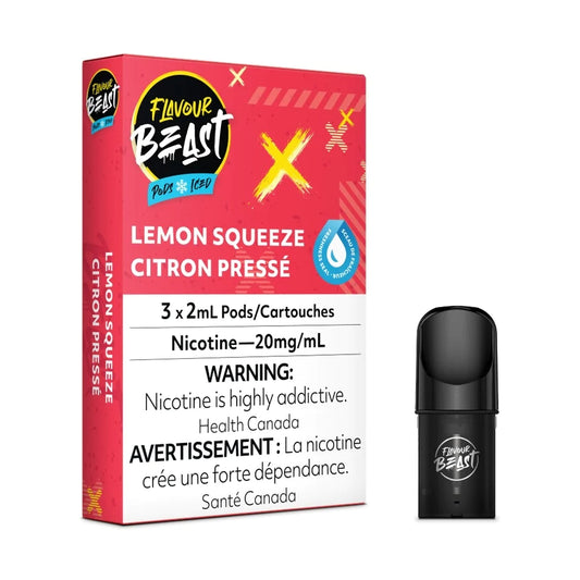 Flavour Beast Pods - Lemon Squeeze (20mg/mL) (FED)