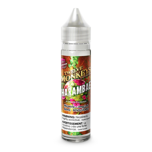 (FED) Twelve Monkeys: E-Juice (60ml) - Harambae
