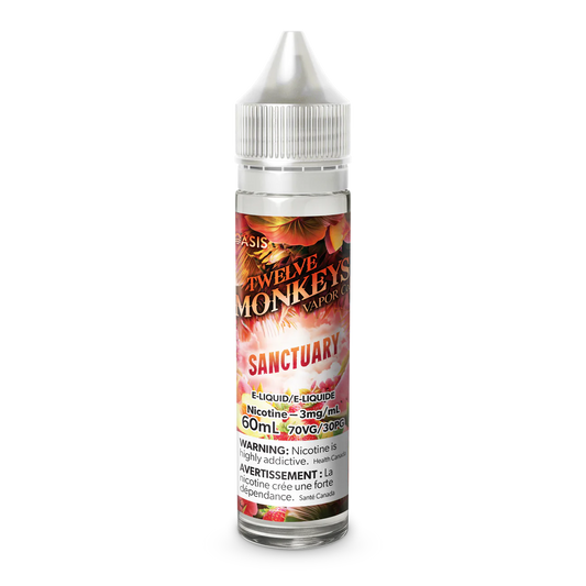 (FED) Twelve Monkeys: E-Juice (60ml) - Sanctuary
