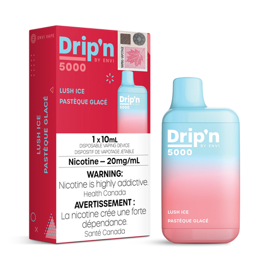 (FED) Drip'n: Disposable (5K) - Lush Ice