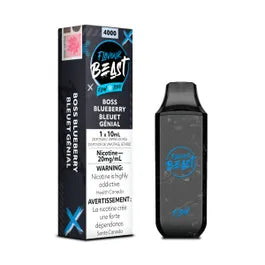 Flavour Beast Flow 4000 - Boss Blueberry Iced (FED)