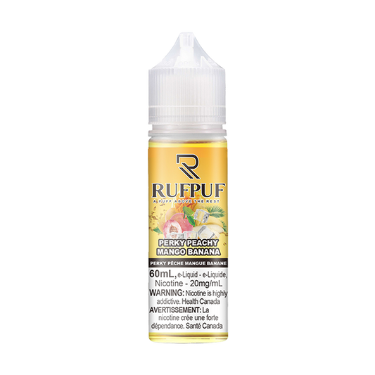 (FED) Rufpuf: E-Juice (60ml) (20mg) - Perky Peach Mango Banana