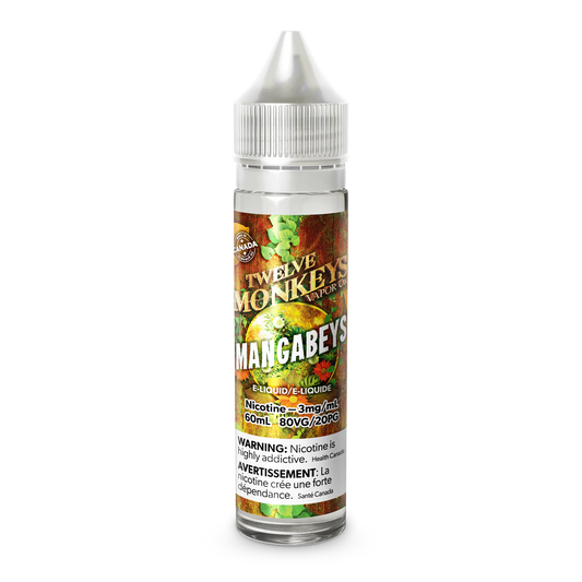 (FED) Twelve Monkeys: E-Juice (60ml) - Mangabeys