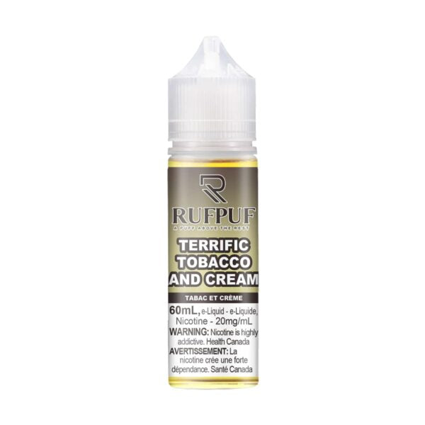 (FED) Rufpuf: E-Juice (60ml) (20mg) - Terrific Tobacco and Cream