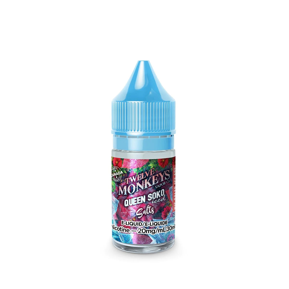 (FED) Twelve Monkeys: E-Liquid Iced Age 30ml - Queen Soko Iced