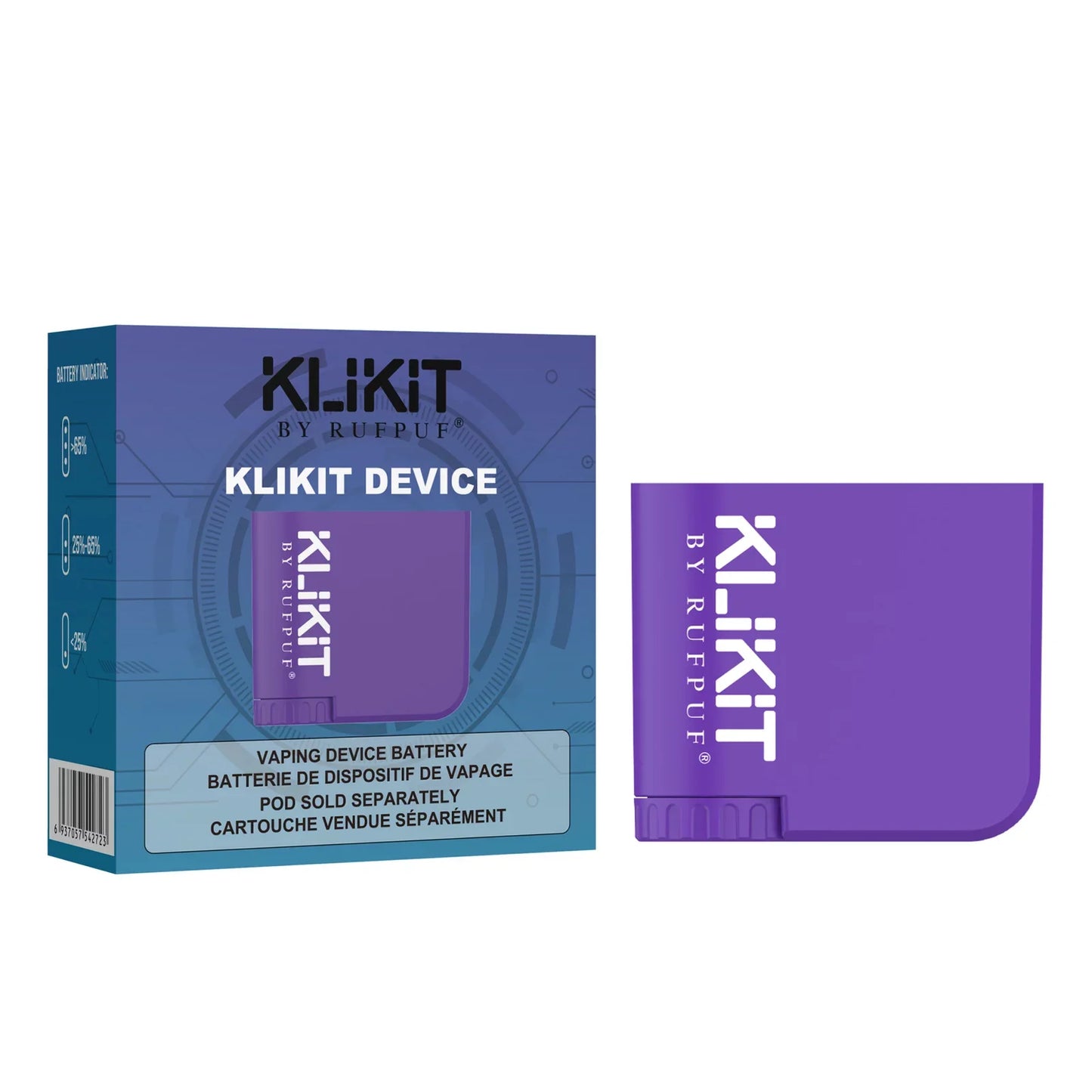 Rufpuf: Klikit Battery (5k) - Purple