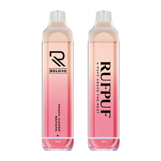 (FED) Rufpuf: (7500) (20mg) - PEACH MANGO BANANA