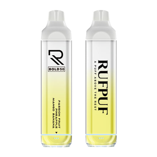 (FED) Rufpuf: (7500) (20mg) - PASSION FRUIT PINEAPPLE MANGO BANANA